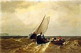 William Bradford Fishing Boat in the Bay of Fundy painting